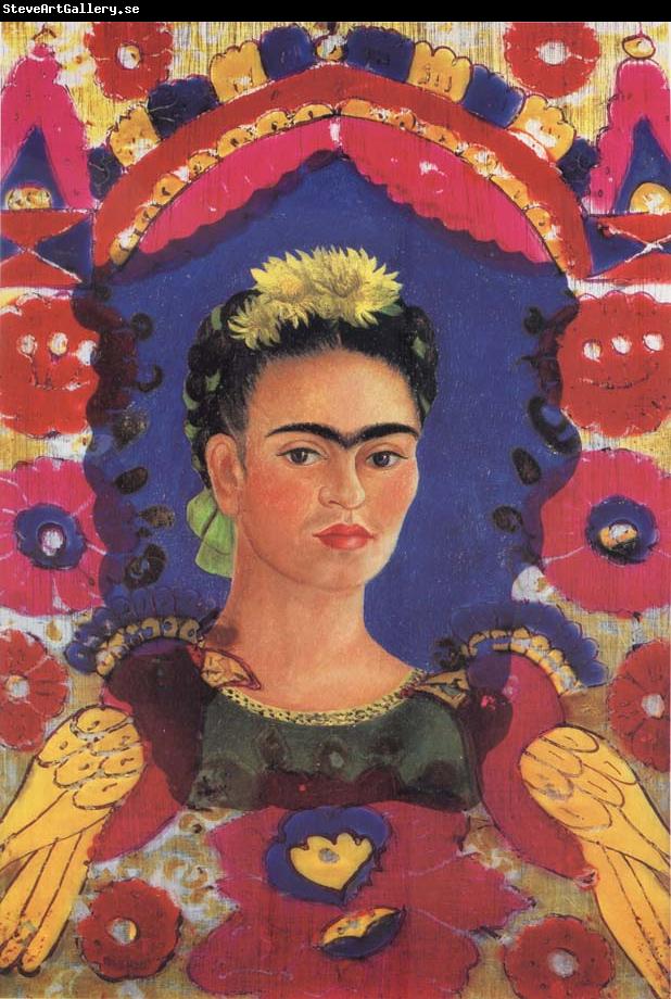 Frida Kahlo Self-Portrait the Frame